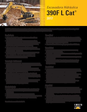 Crawler Excavators Caterpillar 390F L