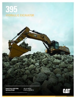Crawler Excavators Caterpillar 395
