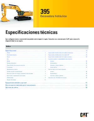 Crawler Excavators Caterpillar 395