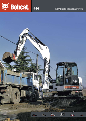Crawler Excavators Bobcat 444