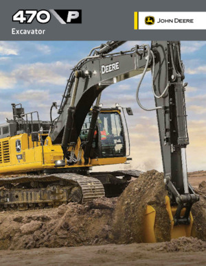 Crawler Excavators John Deere Construction 470 P