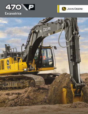 Crawler Excavators John Deere Construction 470 P