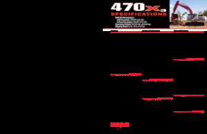 Crawler Excavators Link-Belt 470 X3