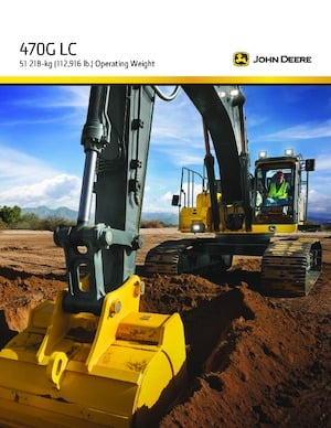 Crawler Excavators John Deere Construction 470G LC
