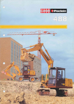 Crawler Excavators Case Poclain 488 CL