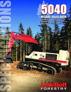 Crawler Excavators Link-Belt 5040 RB