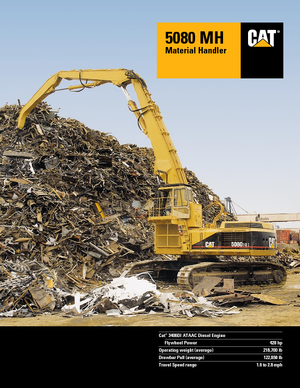 Crawler Excavators Caterpillar 5080