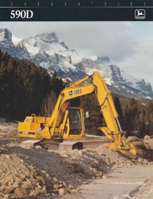 Crawler Excavators John Deere Construction 590D