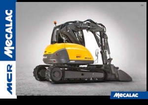 Crawler Excavators Mecalac 10 MCR