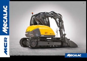 Crawler Excavators Mecalac 10 MCR