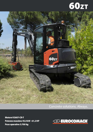 Mini Excavators Eurocomach 60 ZT