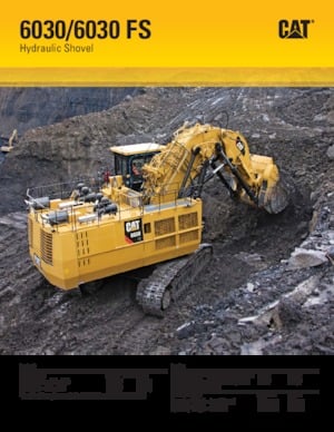 Crawler Excavators Caterpillar 6030 FS