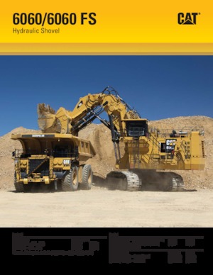 Crawler Excavators Caterpillar 6060