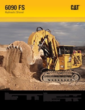 Crawler Excavators Caterpillar 6090 FS