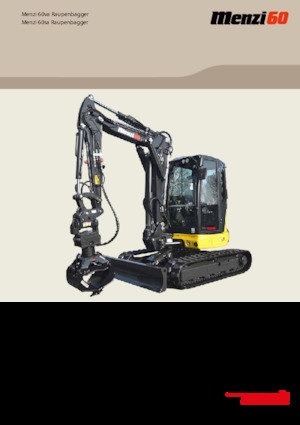 Crawler Excavators Menzi 60va
