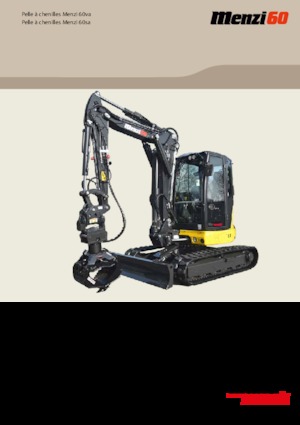 Crawler Excavators Menzi 60va