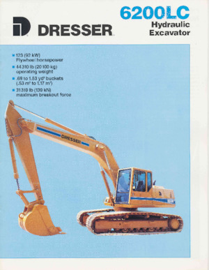 Crawler Excavators Dresser 6200LC
