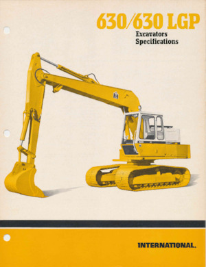Crawler Excavators International Harvester 630