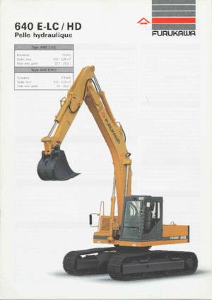 Crawler Excavators Furukawa 640 E HD