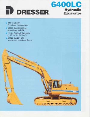 Crawler Excavators Dresser 6400LC