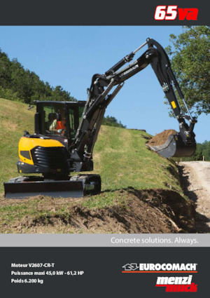 Crawler Excavators Menzi 65va