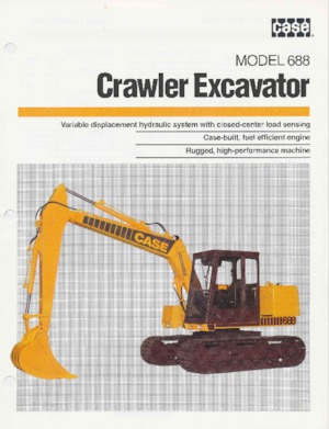 Crawler Excavators Case 688