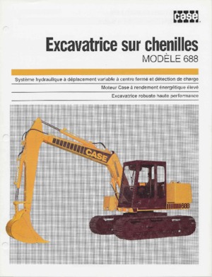 Crawler Excavators Case 688