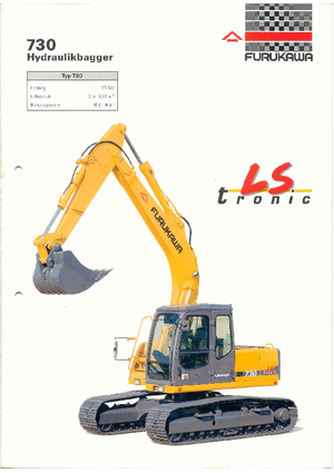 Crawler Excavators Furukawa 730 LS-tronic