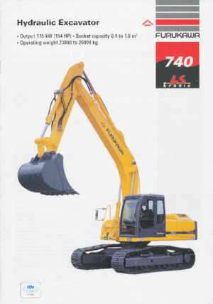 Crawler Excavators Furukawa 740 LS-tronic