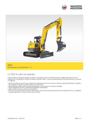 Crawler Excavators Wacker Neuson 75 Z 3