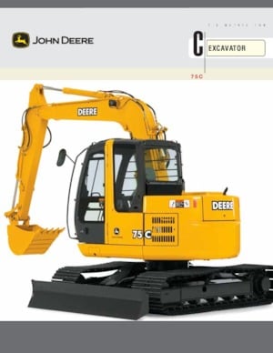 Crawler Excavators John Deere Construction 75C