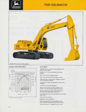 Crawler Excavators John Deere Construction 790D