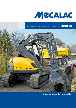 Crawler Excavators Mecalac 8MCR