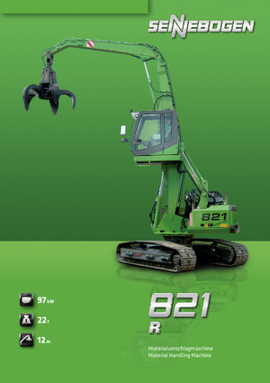 Crawler Excavators Sennebogen 821 R