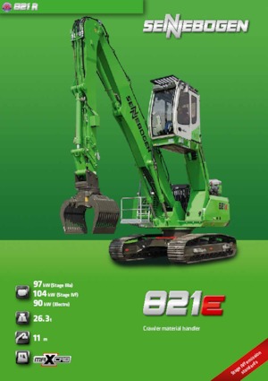 Material Handlers Sennebogen 821R E