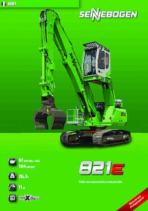 Malzeme İşleyiciler Sennebogen 821R E