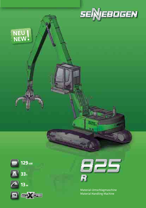 Crawler Excavators Sennebogen 825 R