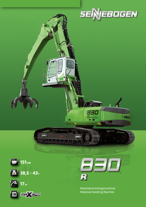 Crawler Excavators Sennebogen 830 R