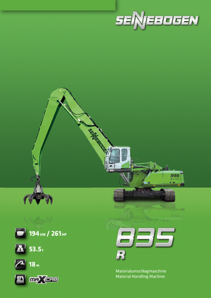 Crawler Excavators Sennebogen 835 R-HD