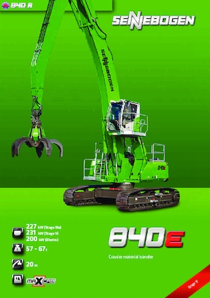 Malzeme İşleyiciler Sennebogen 840R E