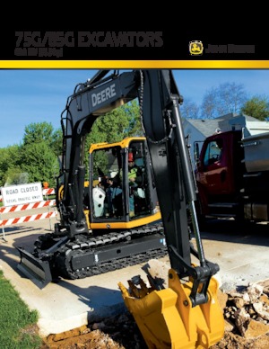 Crawler Excavators John Deere Construction 75G