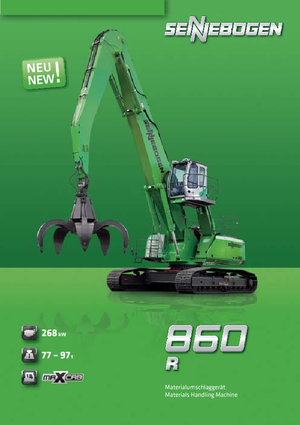 Crawler Excavators Sennebogen 860 R-HD