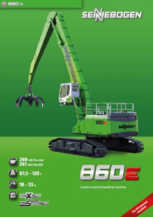 Malzeme İşleyiciler Sennebogen 860R E Hybrid