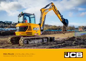 Paletli ekskavatörler JCB 86C-2