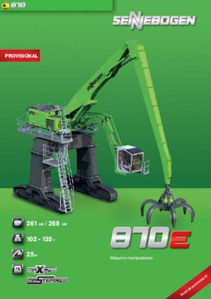 Crawler Excavators Sennebogen 870 R-HD