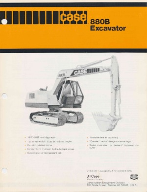 Crawler Excavators Case 880B