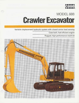 Crawler Excavators Case 888