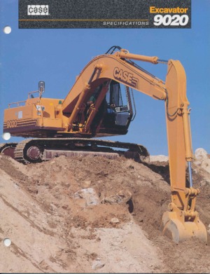 Crawler Excavators Case 9020