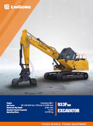 Crawler Excavators Liugong 933FDM