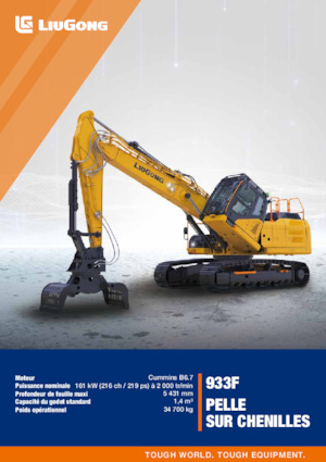 Crawler Excavators Liugong 933FDM